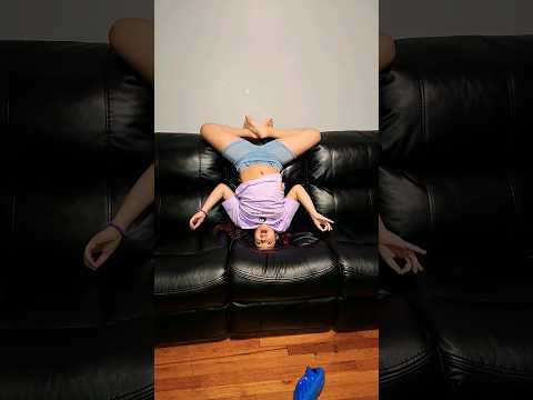 Now I'm hungry ? #comedy #headstand #moms #funny #fun #viral #skits