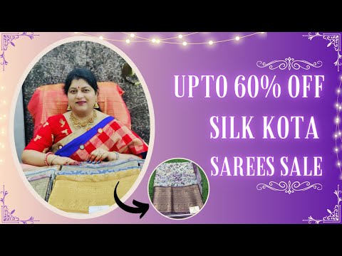 Silk Kota Sarees Collection | Latest Sarees Online Shopping | Jabitas Choice Chunduru Sisters