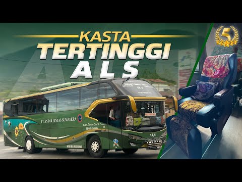 FASILITAS DIATAS BUS ALS LAINNYA, ENAK GAK⁉️Trip Medan - Padang with ALS Super Executive