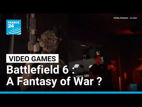 YouTube video thumbnail: EA Previews new Video Game Battlefield 6 in Paris : A Fantasy of War ?