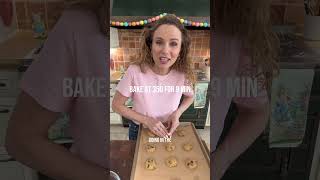 Easy spring-inspired chocolate chunk cookies!