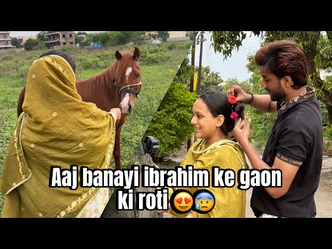 Bush Ke Hath Ki Roti Dekhke Sab shocked😰| Exploring Village🏡| @bush_khan & @ibrahim_soul