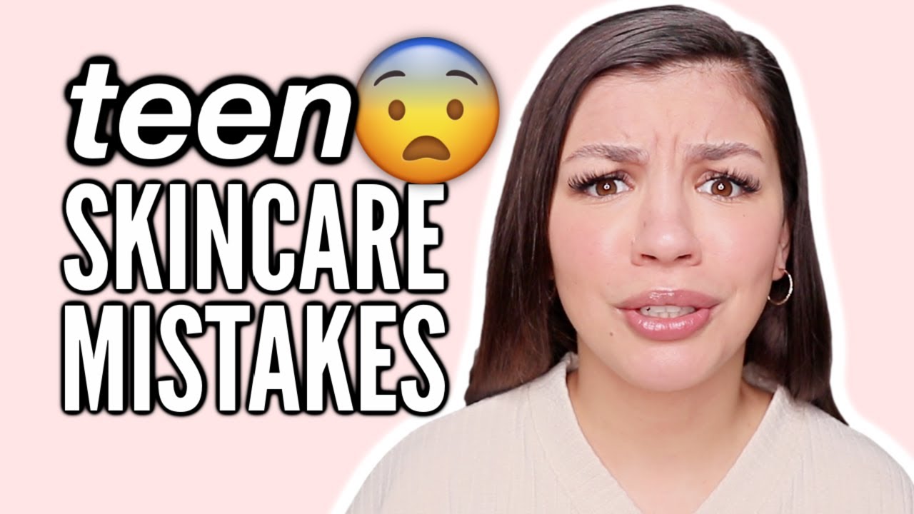 cringey- skincare mistakes i made as a teenager - Audrey Victoria