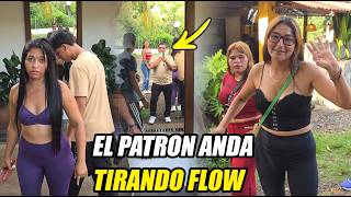 Las chicas elogian al patrón y lo llaman Guapetón.❣