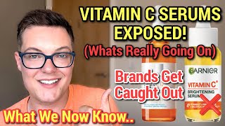VITAMIN C EXPOSED - Big Brands Caught Out ( Garnier Vitamin C Serum )