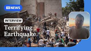 YouTube video thumbnail: Journalist Describes Terrifying Moment Deadly Quake Hits Colombia