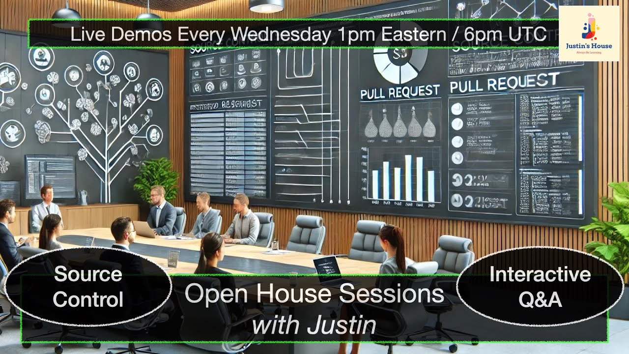 Open House Sessions with Justin - 20250108