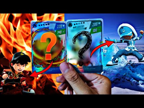 I Have Opened Boboiboy Card For First TIme Boboiboy Gentar |Boboiboy WIndara