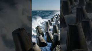 Tetrapods: Why Are These Weird Concrete Shapes On Every Coastline?  #civilengineering