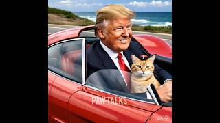 World Leaders Driving with cats #cats #trump