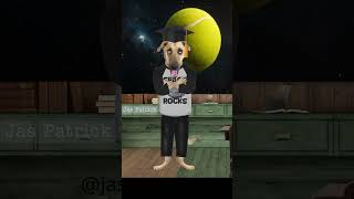 Vacuums +Tennis Balls = Hard To Catch!  Cactus Jack Science Teacher |Jas Patrick Voice Actor #shorts