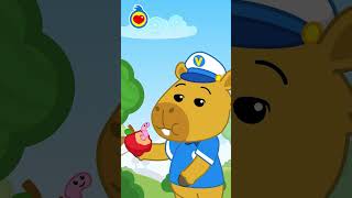 CAPIVARA ☺️ #shortinfantil #músicainfantil #heróidocoração