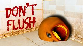 Annoying Orange - THE BATHROOMS (Backrooms Parody) #Shocktober