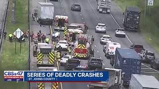 Multiple deadly accidents in Northeast Florida raise safety concerns
