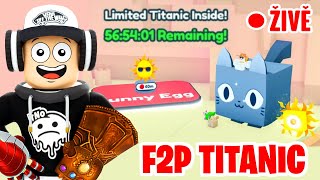 🔴 JDU SI PRO TITANIC CAT ZDARMA  🐾 PetSimulator X!  🐾 tNo ⏰
