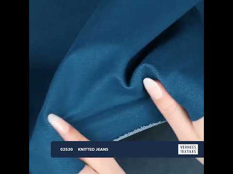KNITTED JEANS DARK COBALT (youtube video preview)