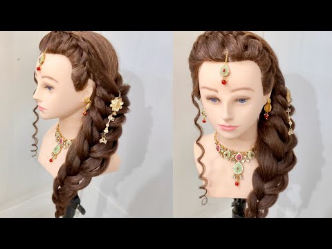 Hair Styling | Braid Hairstyles | Long Simple New Hairstyle | Punjabi Hairstyle