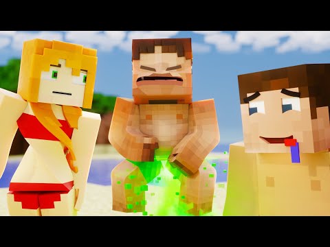 Minecraft story : Fart pill :  Animation