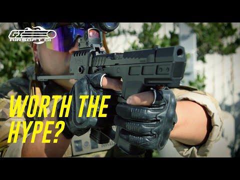 New P320 Airsoft Pistol - Is It Worth The Hype? - KWA ATP Z Overview | Airsoft GI