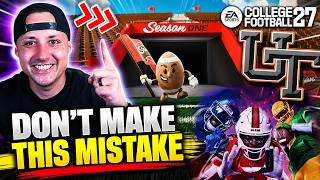 SPECIAL STREAM! DON'T START CFB 27 Ultimate Team Until You Watch This