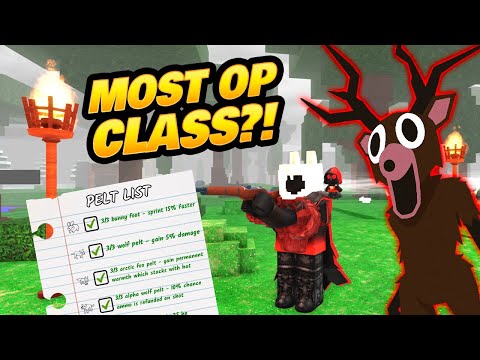 Big Game Hunter Class is OP in 99 Nights in the Forest