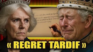 Charles regrette Camilla – Une lettre divulguée choque la famille royale !