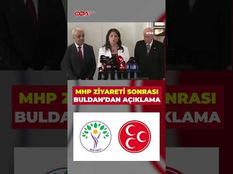 Dem İmralı heyetinin MHP ziyareti sonrası Pervin Buldan'dan açıklama