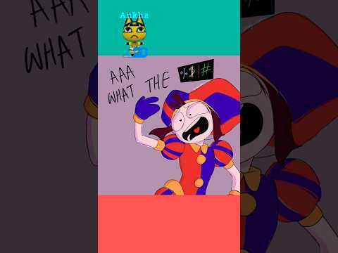 Pomni se asusta - The Amazing Digital Circus c贸mic fandub #shorts #theamazingdigitalcircus #pomni