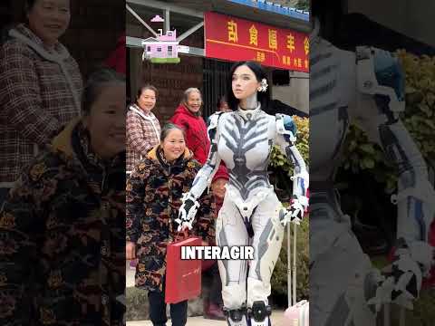 A china ja começou a testar deus robôs #curiosidades