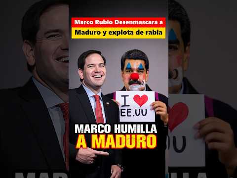 😮🔥 Marco Rubio Humilla a Maduro "El NO es Presidente” 🔥😱 #nayibbukele #politica