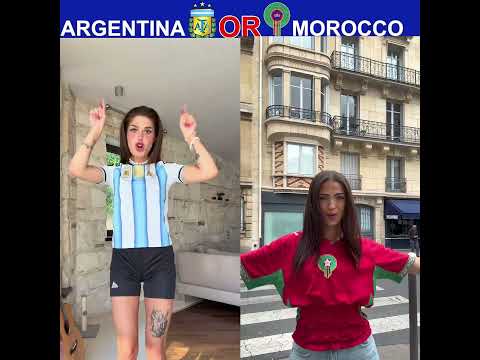 Argentina vs morocco World Cup 2026 Dance Battle 🔥 #football #worldcup #shorts