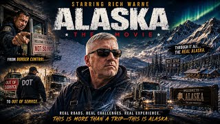 Alaska THE MOVIE! - DOT, Border Agents, ELD FAIL, Snow, Bad Roads, #CDL