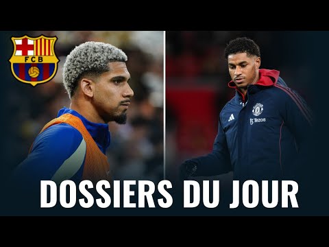 🚨 Araujo et Gerard Martin prolongent ! Dossiers Eric Garcia, Fati et Rashford !