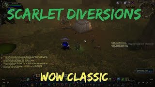 Scarlet Diversions Quest World Of Warcraft