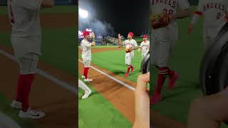 Behind the Lens for an Angels Win 🖐️😇