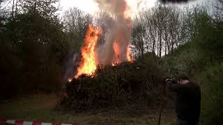 Osterfeuer 2025 Goslar Sudmerberg