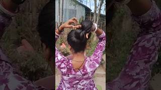 Gorgeous Super Bun Hairstyles With Thick Hair #shorts