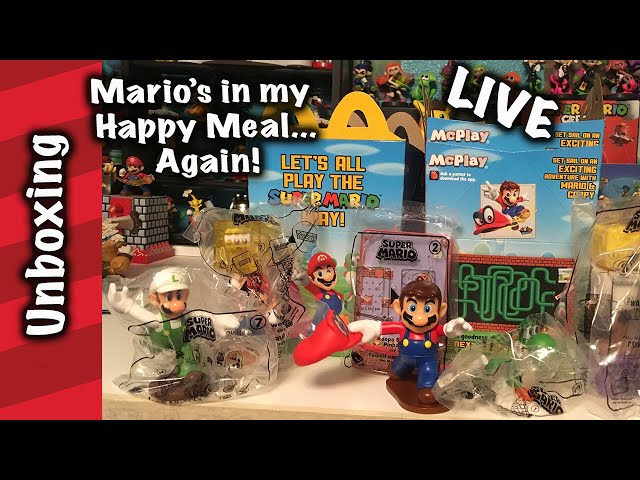 LIVE -Mario’s in my Happy Meal Again!