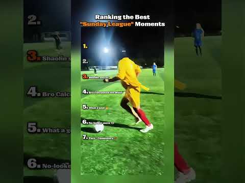 Ranking the best sunday league moment #best #football