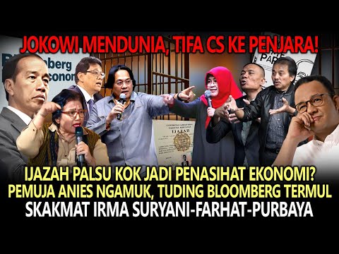 LIVE🔴JOKOWI MENDUNIA, TIFA CS MENUJU PENJARA❗️PEMUJA ANIES NGAMUK, TUDING BLOOMBERG JADI TERMUL🔴