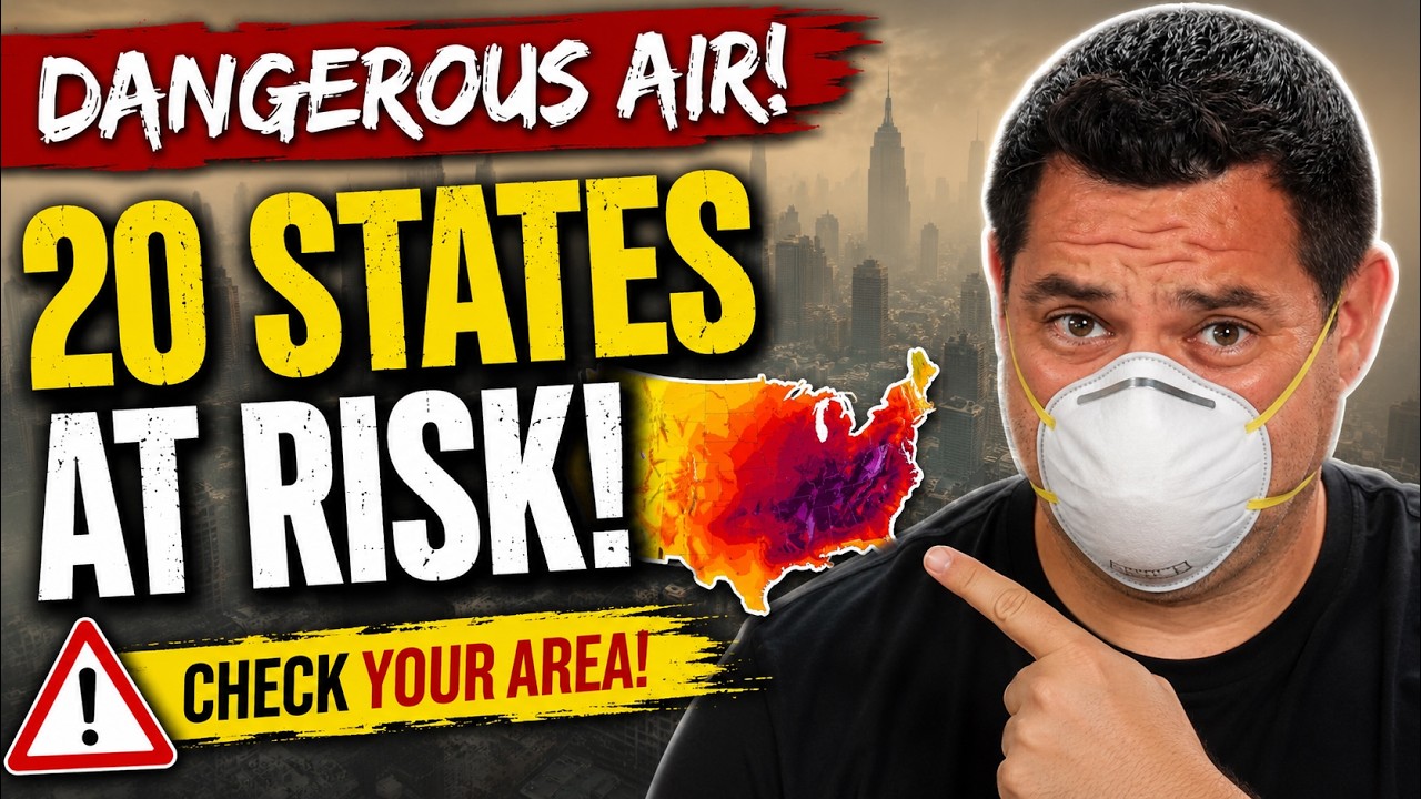 Millions Warned To Stay Inside | Air Quality Alert Across 20 States