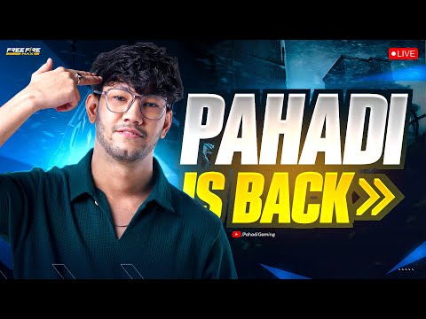 PAHADI GAMER BACK - TOURNAMENT + RANK PUSH