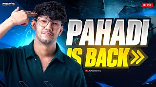 PAHADI GAMER BACK - TOURNAMENT + RANK PUSH
