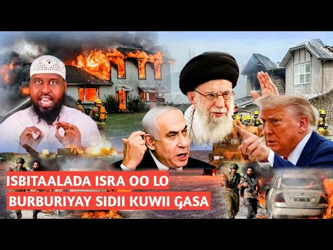 IRAN OO GUBTAY XARUNTII UGU MUHIIMSANYD ISRA: ISBITAALKA CIIDANKA OO LA BURBURIYAY