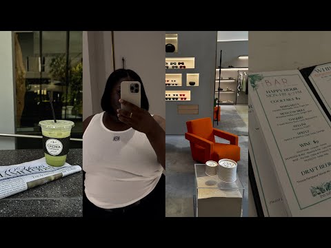 VLOG | Living In Miami - Crazy encounter, Apartment Tour, Coffee Shop Vibes, Shopping, & More