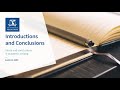 Introduction and Conclusion in Essays