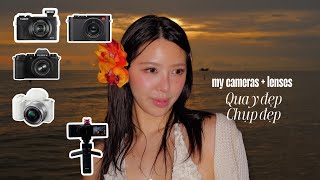 Tất tần tật về Máy Chụp Ảnh, Lenses và Máy Quay của mình { ưu điểm + nhược điểm } Fuji,DJI pocket…📸