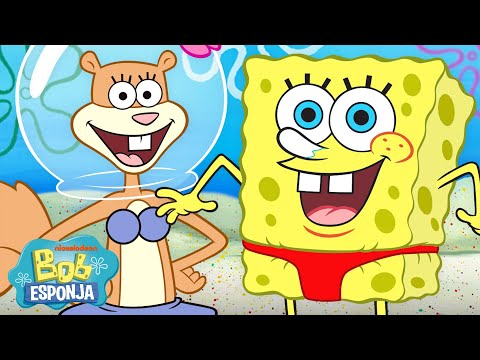 Concurso de trajes de baño en Fondo de Bikini 👙| Bob Esponja en Español