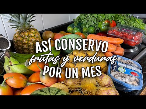 Cómo CONSERVAR LOS VEGETALES FRESCOS durante un mes  #doitlaura #diadesolconlaura