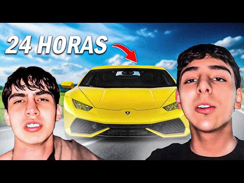 24 HORAS EN UN LAMBORGHINI SIN BAJARNOS